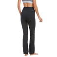 thumbnail image 5 of Fishers Finery Women's Ecofabric High Waisted Bootcut Yoga Pants; Moisture Wicking Breathable Fabric (H Gray, XS Petite), 5 of 5