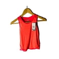 thumbnail image 2 of Champion GEAR Girls' Curved Hem Colorblock Tank Fiery Coral Pink SMALL, 2 of 4
