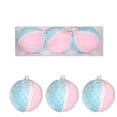 thumbnail image 2 of Kumdkd Light Blue Christmas Ball Decoration Garland Pendant Multicolor Polyester Ornament for Tree Party Arrangement Holiday Festive Decor‌, 2 of 7