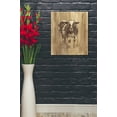 thumbnail image 3 of Epic Graffiti 'Wood Panel Cow' by Ethan Harper Canvas Wall Art, 20"x24", 3 of 3