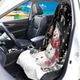 thumbnail image 3 of XYZCANDO Snowman Design Car Seat Towel Cover, Compatible with Seat Covers & Liner Van, Car Seat Covers for SUV Cars Premium, 3 of 5