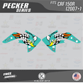 thumbnail image 4 of Kalair GFX Graphics Kit for Honda CRF150R (2007-2023) Pecker Series, 4 of 5