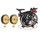 thumbnail image 4 of Ruedas plegables Soledad 1 par Easy Wheel 6cm para Bicicleta Plegable color Oro, 4 of 10