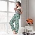 thumbnail image 5 of Salouo winter ski Dachshund Print Women's Pajama Pants Casual Loose Sweatpants PJs Flowy Pants Drawstring Palazzo for Women Wide Leg Pants Lounge Pajama -Large, 5 of 8
