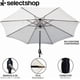 thumbnail image 2 of Sombrilla Para Playa Jardin Patio Alberca Exteriores Plegable 2.7 Metros Acero Reforzado, 2 of 7