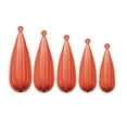 thumbnail image 3 of Tapones de práctica de pesca Perfecl PVC 5 piezas 7G/10G/12G/15G/20G Naranja, 3 of 8