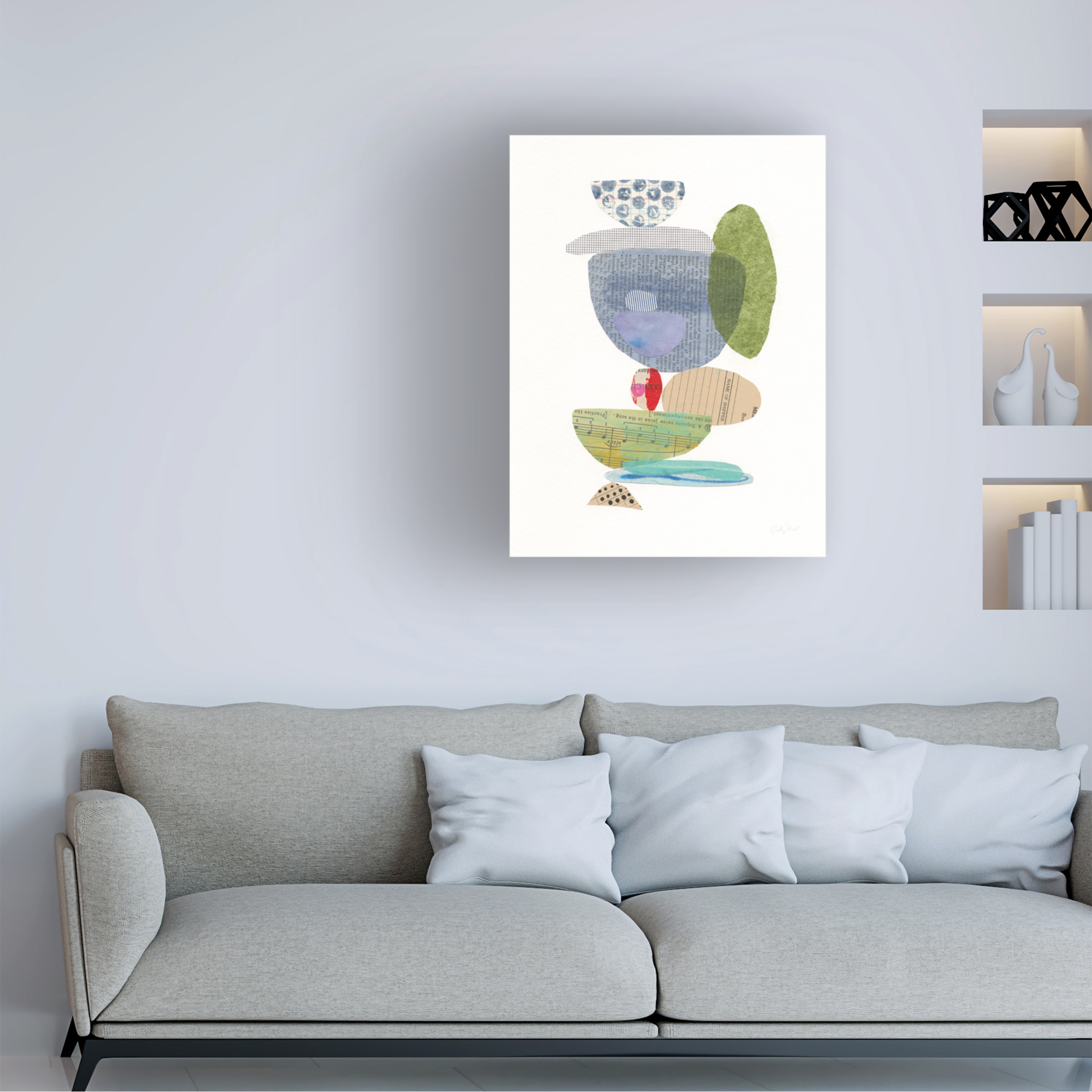 Trademark Fine Art 'Whimsy VI' Canvas Art by Courtney Prahl