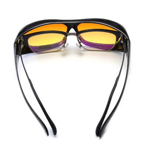 Cadre noir vision nocturne porno Lunettes de Soleil Sport pour Homme Femme Cadre Incassable Sans pour Courir P che Baseball Conduite