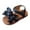Black, variant on Girls Sandals Open Toe Flower Girls Shoes Kids Bow Princess Dress Shoes Summer Beach Flats