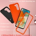 thumbnail image 3 of Aggxpf Samsung Galaxy S23 Plus Case, Military-Grade Drop Protection Shockproof Protective Phone Case for 6.6" Galaxy S23 Plus, Orange, 3 of 5