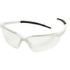 Chase Ergonomics Body Glove Biodegradable Safety Glasses, Clear Lens/White Frame