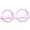 pink, variant on 2PCS Fake Piercing Nose Lip Ring Hoop Ear Body SILVER BLACK GOLD Steel Clip On-gold