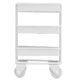 thumbnail image 5 of Mini Dollhouse Handcart, Metal Material Refined Appearance Dollhouse Storage Rack Lifelike 3 Level With Wheels For Dollhouse Decoration ANGGREK Otros, 5 of 8