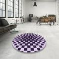 thumbnail image 4 of Ahgly Company Tapis d'Intérieur Lavables en Machine Rectangle Transitionnel Rose Fleur, 5' x 8', 4 of 7