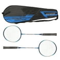 thumbnail image 2 of 2Pcs Iron Alloy Badminton Racket 2 Player Badminton Racket Set For Kids Adults, 2 of 8