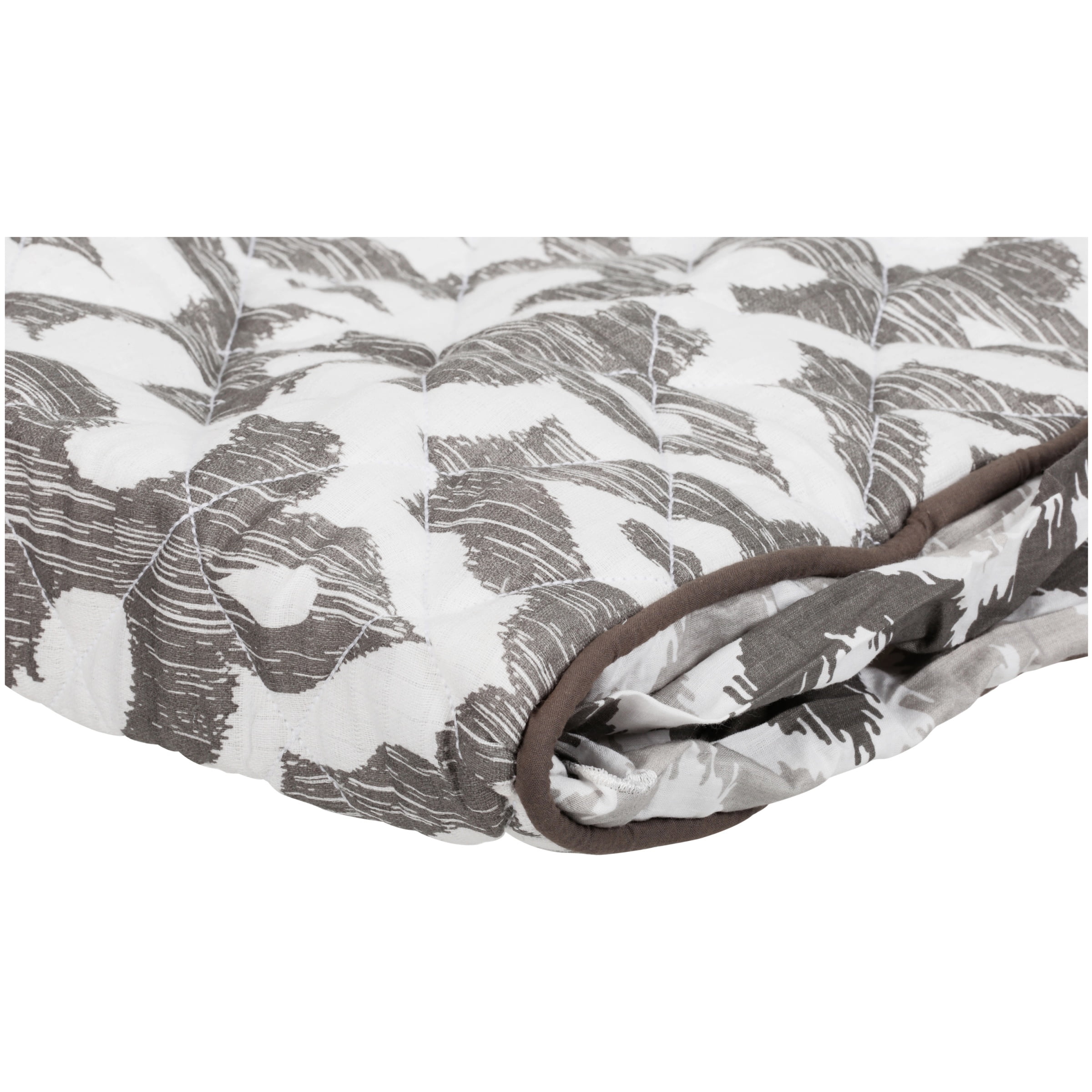 Bacati Ikat ZigZag Grey Changing Pad Cover