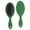 Green Christmas Snowflake, variant on Christmas Tree and Bird Pattern Hair Brush,Girls Detangling Hair Brush,Glide Through Tangles with Ease for Wet & Dry Hair,8.8"X2.8"