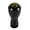 Black, variant on YAHHU Universal 5 Speed Gear Shift Knob - Aluminum Alloy Manual/Automatic Shifter Lever Handle - Black