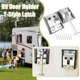 thumbnail image 3 of Support de Porte RV Loquet Remorque de Camping en Acier Inoxydable avec Entrée Véhicule Récréatif, 3 of 8