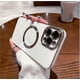 thumbnail image 1 of Funda galvanizada simple para iPhone 12 Pro, tacto metalizado, antideslizante, a prueba de golpes, protección para cámara, antiarañazos y anticaídas., 1 of 5