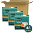 thumbnail image 2 of Protección contra la incontinencia Depend with Tabs, unisex, talla grande, 2 of 8