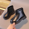 thumbnail image 2 of Botas de moda para niños, botas de algodón para niños, botas de cuero de moda para niñas, resistentes al viento, cálidas y modernas, 2 of 5