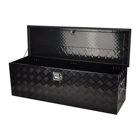 FGJQEFG Truck Bed Tool Box Aluminum Lockable 48" x 15" x 15"