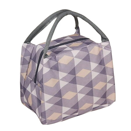 

School Year Savings Botrong Oxford Cloth Fashion Thermal Insulation Waterproof Portable Food Lunch Bag Gifts for Family on Clearance
