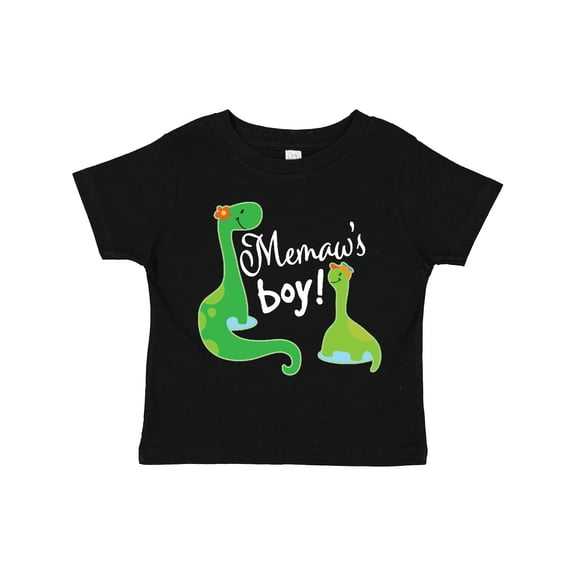 Inktastic Memaw Boy Grandson Dinosaur Boys Toddler T-Shirt