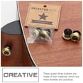 thumbnail image 2 of Shisuyan Guitar Strap Blocks Electroplating Process 6Pcs 1.5x2.1In, 2 of 8