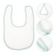 thumbnail image 3 of BRIGHTFUFU 5 PCS Cotton Baby Bibs Bibs Nitdler Baberos Baberos infantiles Baberos de alimentación de alimentación, 3 of 7