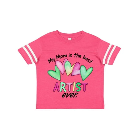 

Inktastic My Mom is the Best Artist Ever Boys or Girls Toddler T-Shirt