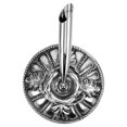 thumbnail image 4 of European Style Pen Holder For Office And Home Decor In Silver Color With Round Shape For Pen Storage 1Pack, 4 of 5