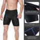 thumbnail image 3 of Pantalones cortos de ciclismo para hombre Pantalones cortos de bicicleta de montaña rellenos de gel 5d para hombre con diseño absorbente transpirable (negro azul), 3 of 5