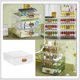 thumbnail image 3 of Storage Box with Drawers Jewelry Sundries Cases Desktop Storage Transparent Pet Material Easy Open and Close 1Pcs, 3 of 4