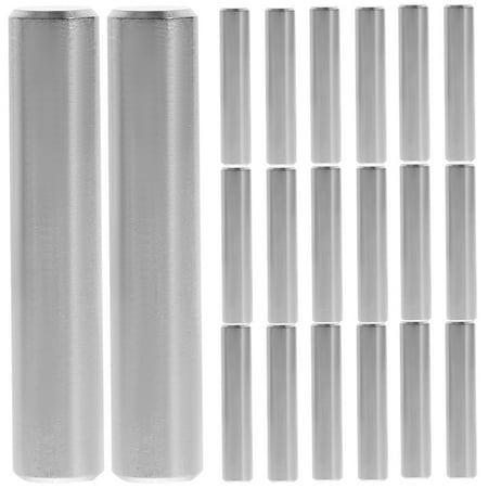 

NUOLUX 20pcs Cylindrical Dowel Pin 304 Stainless Steel Shelf Brackets Pegs Dowel Rods