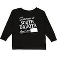 thumbnail image 3 of Inktastic Someone in South Dakota Loves Me Boys or Girls Long Sleeve Toddler T-Shirt, 3 of 5