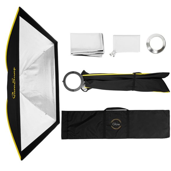 Softbox Glow ParaSnap rectangular, 36 x 44 cm, fibra de ley de nueva generación