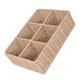 thumbnail image 3 of GOOHOCHY Cesta con condimentos descubiertos Hecho a mano Sold Poder Soporte Decorativo Cesta Tejido, 3 of 7