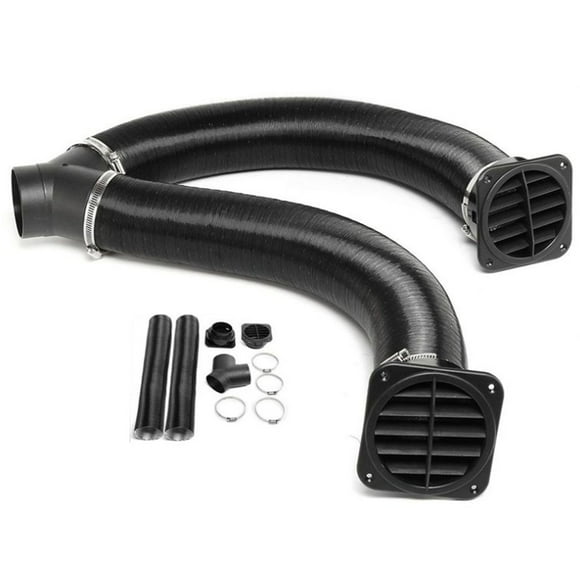 75mm Auto Heater Pipe Ducting For Diesel Parking Heater, Compatible With Eberspacher Webasto Atc Heaters, High Quality Aluminum Foil Vent Hose Temperature Resistance Corrosion