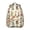 Beige-6, variant on Botanical Mushroom Waterproof Backpack - Breathable & Lightweight Daypack with Adjustable S-Shaped Shoulder Straps for Teens