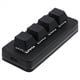 thumbnail image 3 of MK424Pro Mini Teclado Personalizado de 4 Teclas + Interruptor Azul MecáNico USB + BT + ConexióN 2.4G para Juegos de Oficina Multimedia Negro, 3 of 5