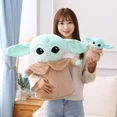 thumbnail image 4 of 18-48cm Disney Plush Toys Yoda Star Wars Master Aliens Mandalorian Kawaii Cartoon Baby Stuffed Dolls Toys Gift Decoration, 4 of 5