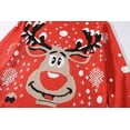 thumbnail image 6 of Camii Mia Womens Ugly Christmas Sweater Dress Funny Sweater Dress Reindeer Xmas Party, 6 of 8