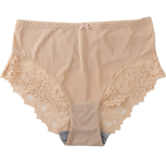 ZHENHONG Womens Underwear Briefs Underwear for Women Bikini Regular Absorbency Underwear