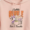 thumbnail image 3 of Peanuts - Bubble Bubble Toil Trouble - Juniors Cropped Pullover Hoodie, 3 of 6