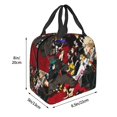 thumbnail image 2 of My Hero Academia Lunch Bag, Anime Lunch Box, Reusable Insulated Lunch Tote Bag For Office Work Pinic, Keep Food Fresh, Meal Handbag, 8.5*8*5 Inch, 2 of 9