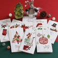 thumbnail image 2 of Tarjeta de Navidad de 2 piezas, tarjeta de mensaje de regalo de Navidad, tarjeta de Feliz Navidad de brillo a mano, 2 of 4