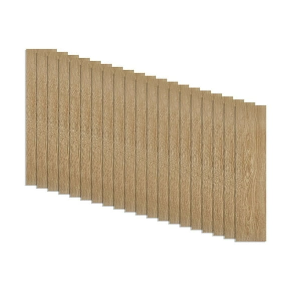 Duela vinílica autoadherible Piso, Pared y Techo / 15x92cm /20 piezas / 2.76m2 Roble Miel DVA01