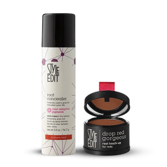 Style Edit Root Touchup Powder   Root Concealer Spray Medium Red 2.13 oz